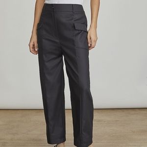 NWT cropped twill pant